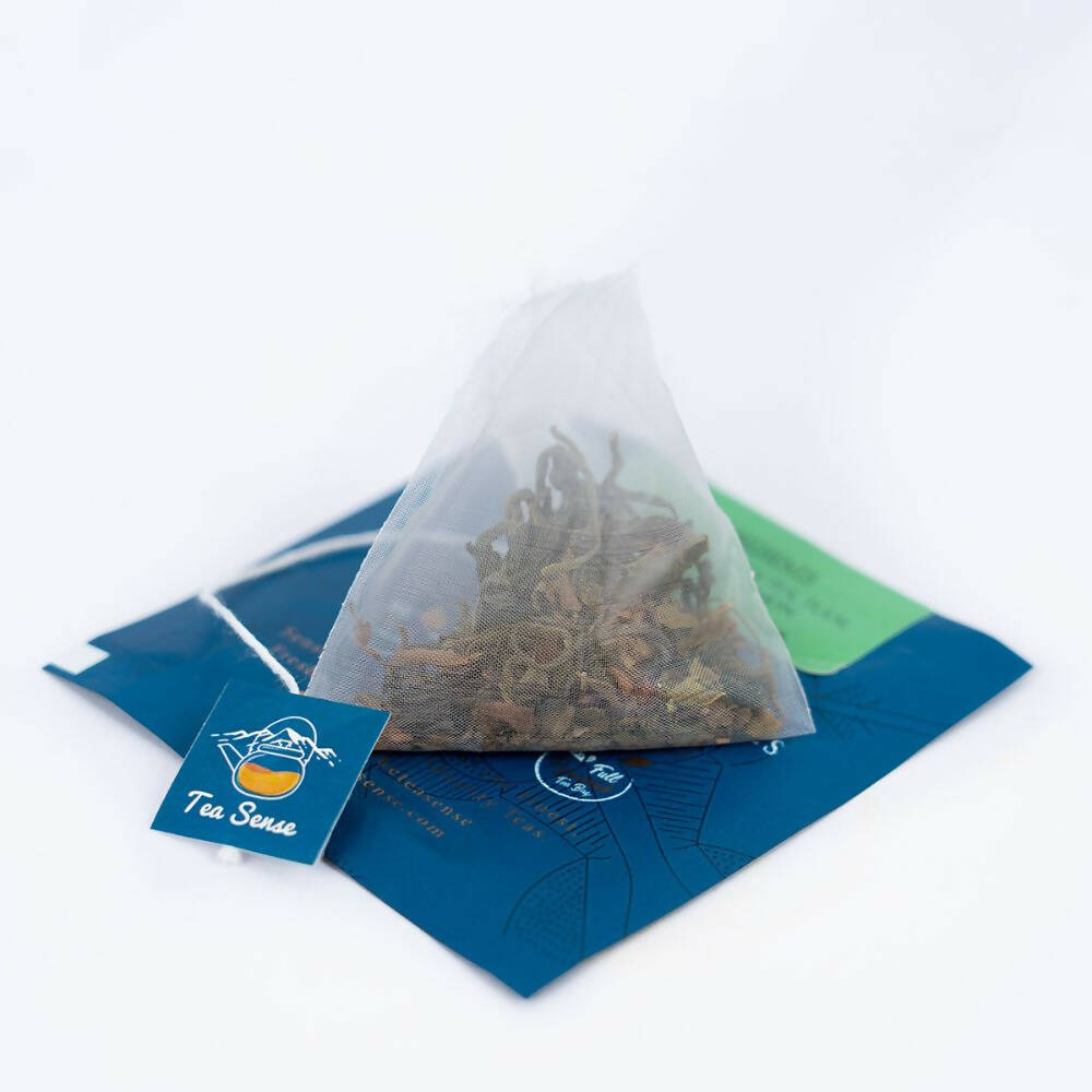 Tea Sense Tulsi Spiced Green Tea Bags Box - Distacart