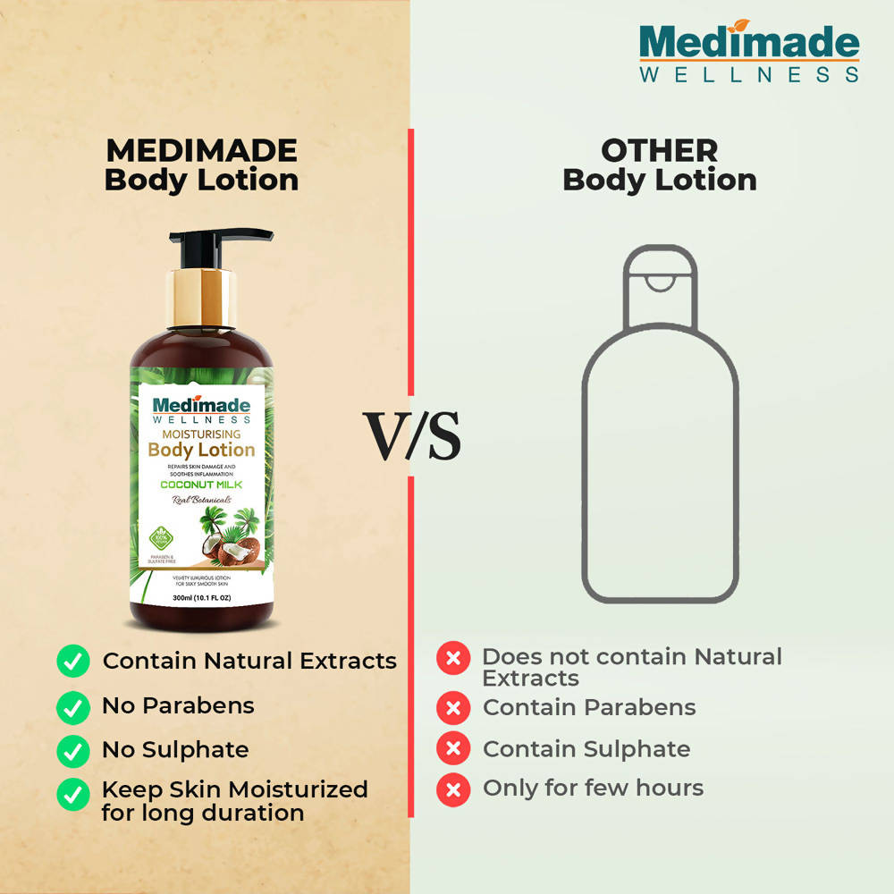 Medimade Wellness Moisturising Body Lotion With Coconut Milk