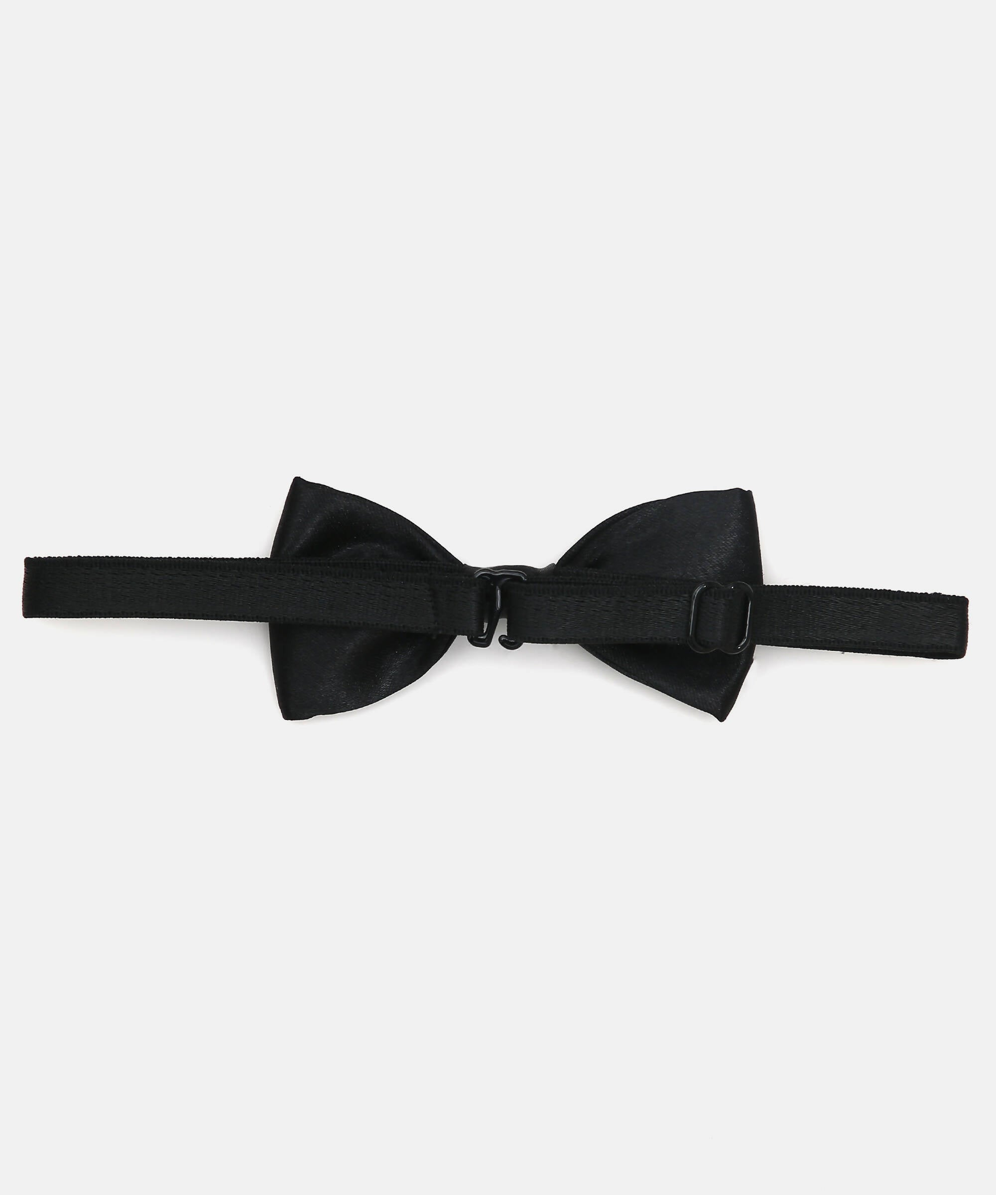 Manet Boys Solid Single Layer Bow -Black