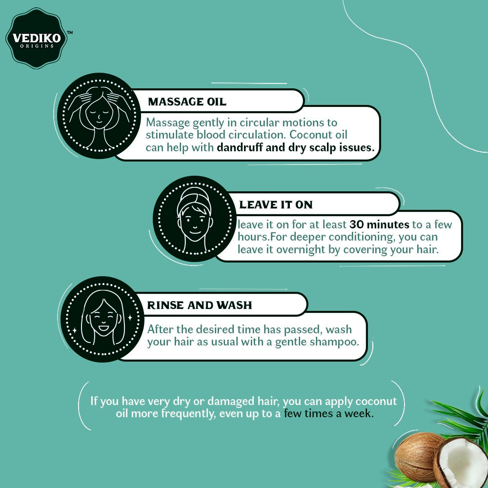 Vediko Origins Coconut Oil - Distacart