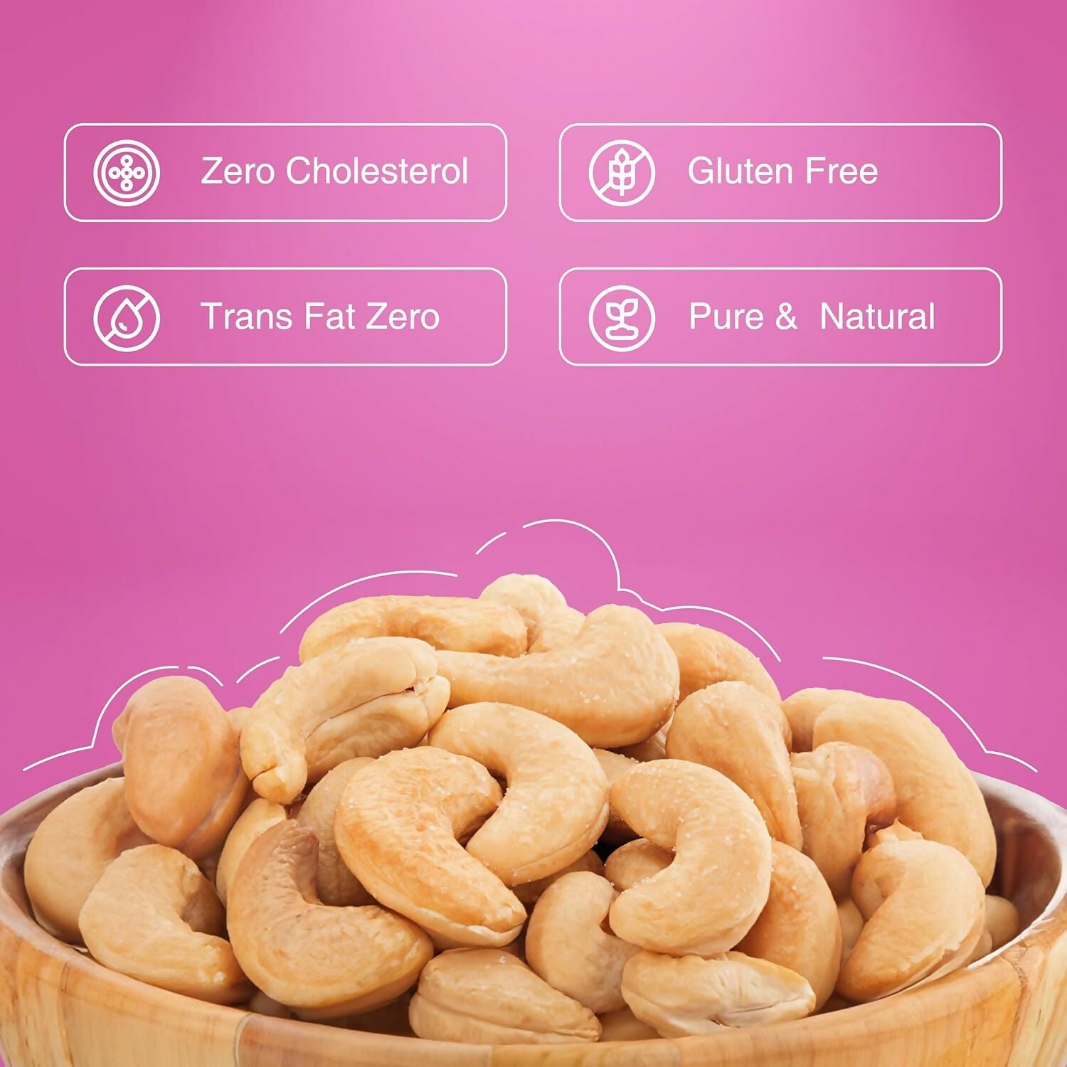 Pureheart Nutreat Roasted Salted Cashews - Distacart
