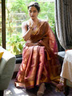 Suta Raga Bhairavi Saree - Distacart