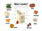 Little Joys Nutrimix Nutrition Powder Kulfi Almond + Multivitamin Gummies Combo - Distacart