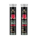Auric STOKE365 Effervescent Tablets | Raspberry Flavour