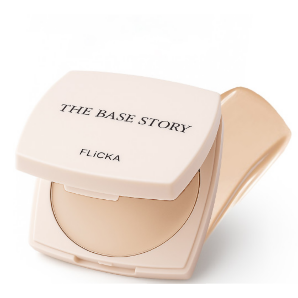Flicka Cosmetics The Base Story Cream Foundation with SPF Waterproof Ivory 01 - Distacart