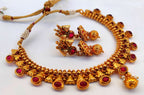 Kemp Antique Pink Necklace Set - Distacart