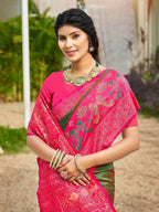 Shree Shyam Fashion Mehendi Soft Silk Saree - Distacart