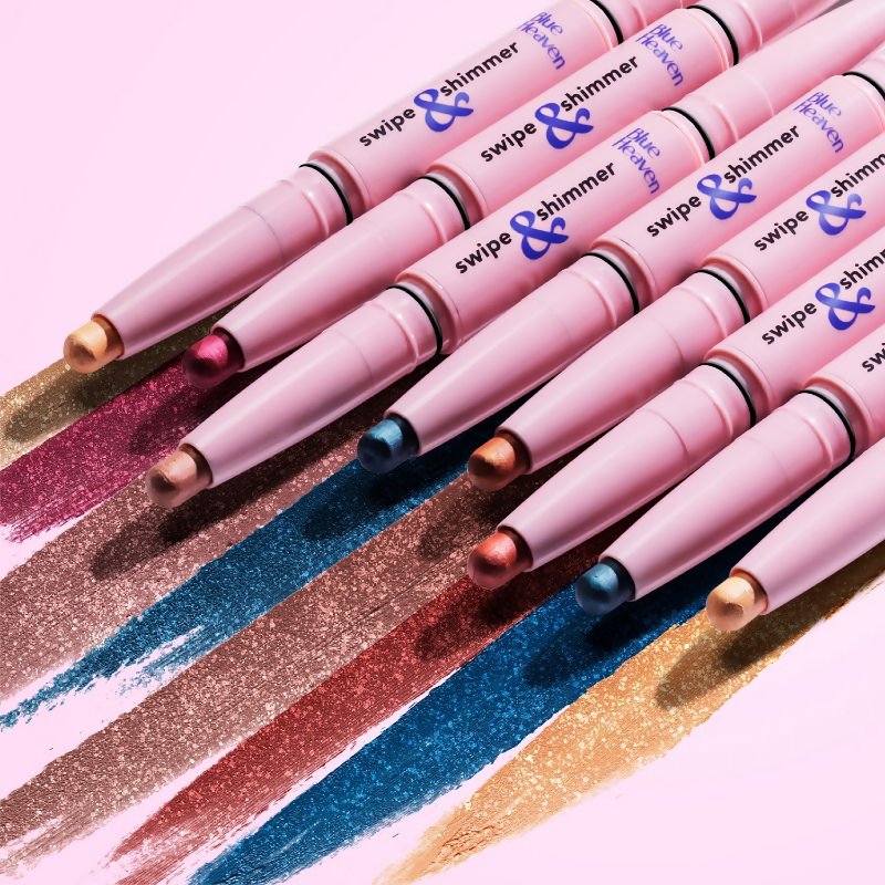Blue Heaven Swipe & Shimmer Extreme Hold Eyeshadow Stick - Plum Berry Paint