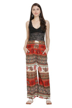 Asmaani Orange Color Mix Print Palazzo