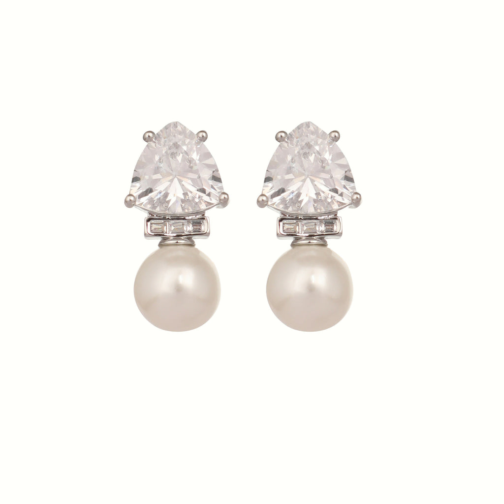Nuyug Pearl Elegance Anti Tarnish Studs - Distacart