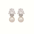 Nuyug Pearl Elegance Anti Tarnish Studs - Distacart