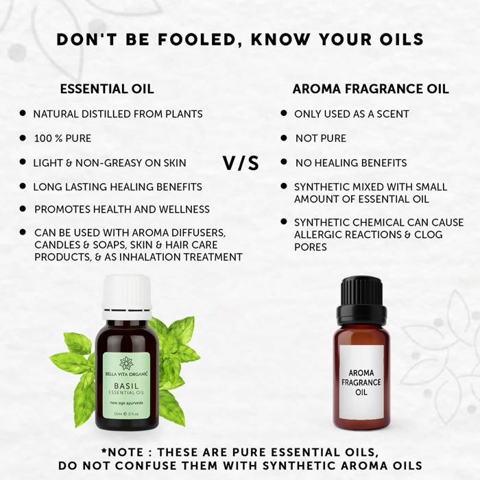 Bella Vita Organic Basil Essential Oil