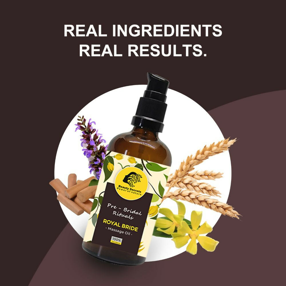 Beauty Secrets Royal Bride Body Massage Oil - Distacart