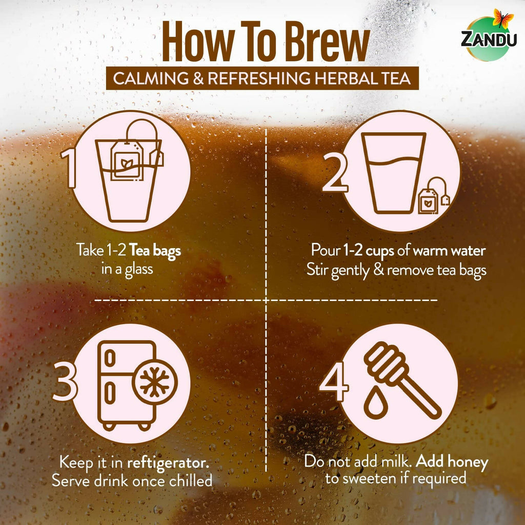 Zandu Calming & Refreshing Herbal Infusion - Distacart