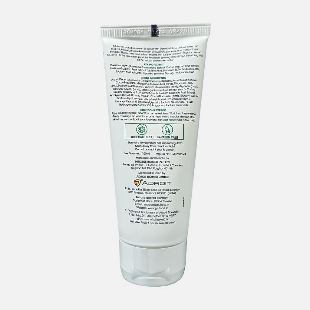 Glutone-Hydra Face Wash