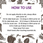 Deve Herbes Bergamot Essential Oil (Citrus bergamia)