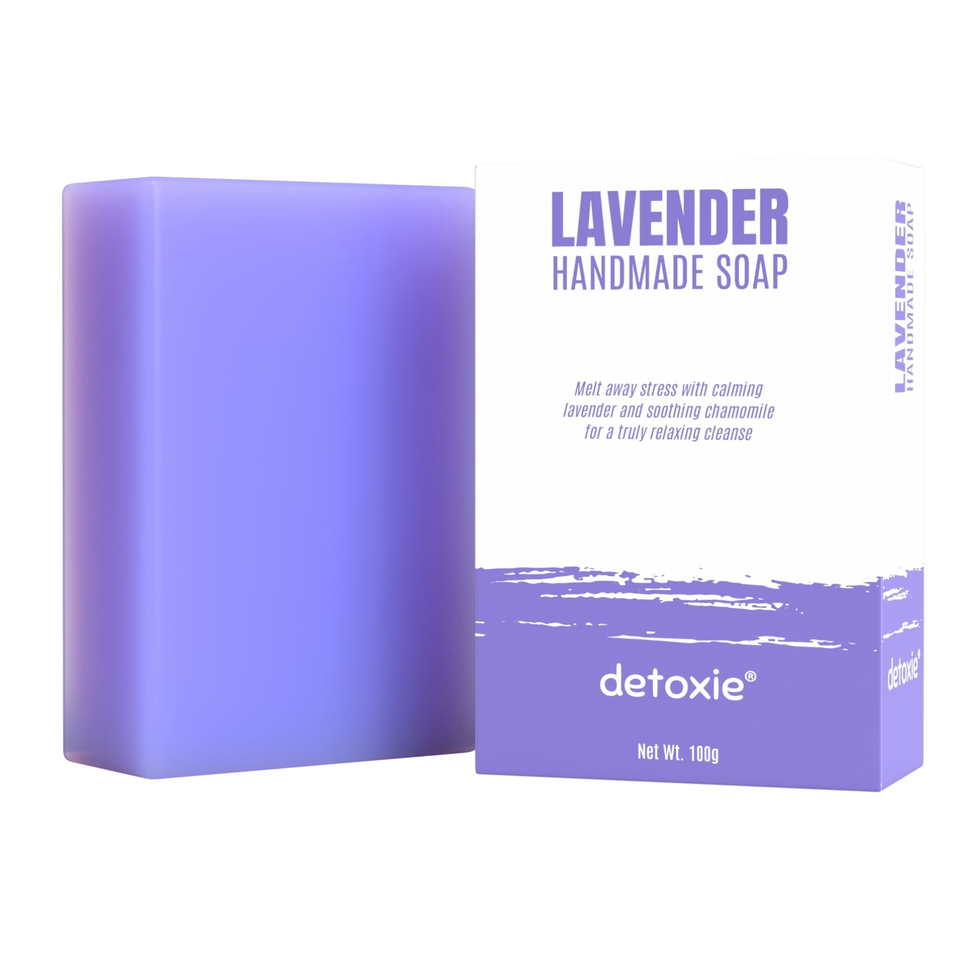 Detoxie Lavender Handmade Soap - Distacart