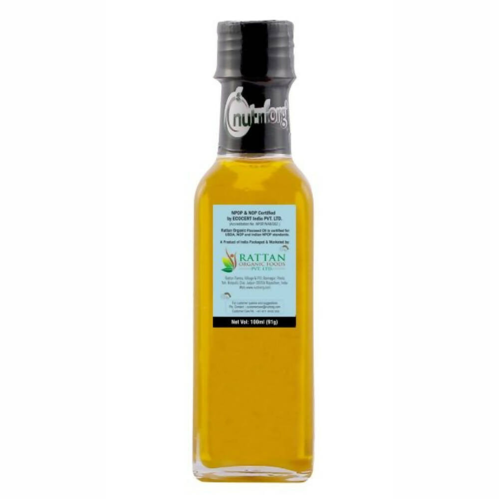 Nutriorg Organic Flaxseed Oil - Distacart