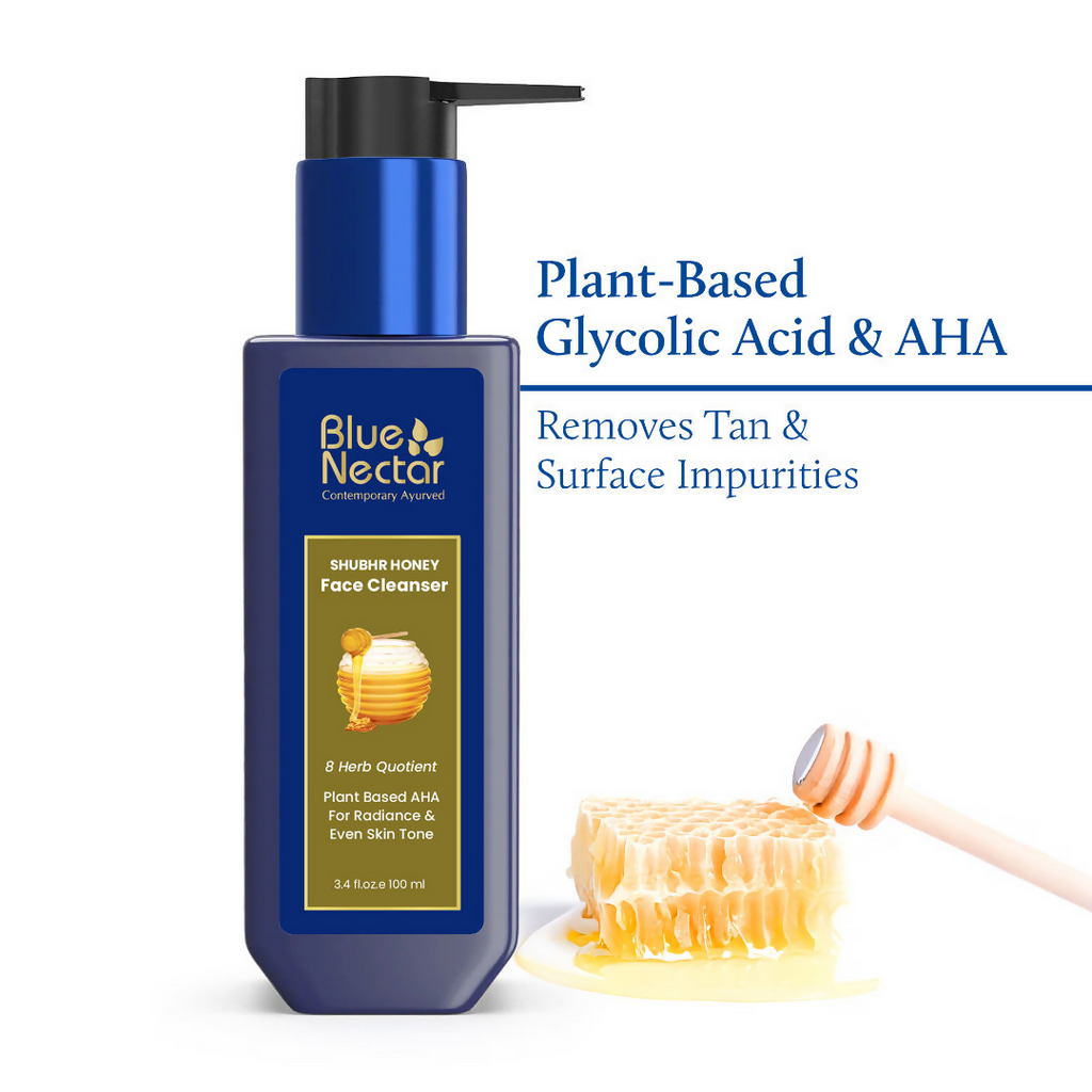 Blue Nectar Ayurvedic Honey and Aloevera Face Wash