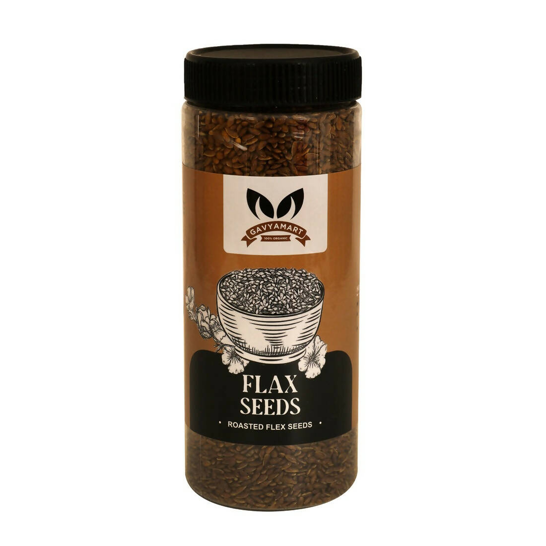 Gavyamart Organic Flax Seeds - Distacart