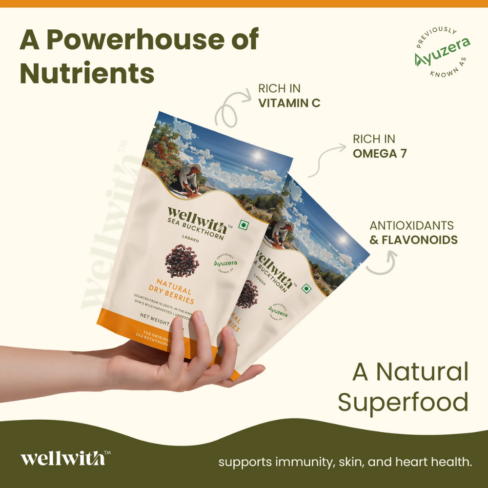 Wellwith Sea Buckthorn Dry Berry