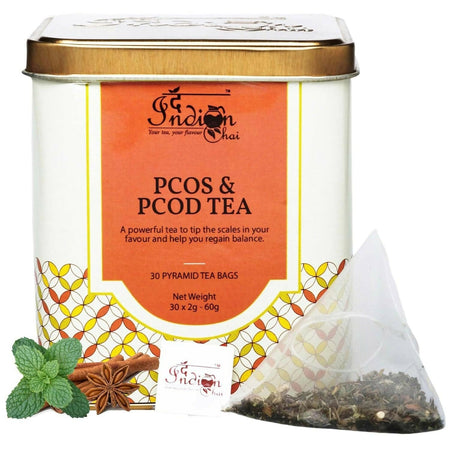 The Indian Chai – PCOS & PCOD Tea 30 Pyramid Tea Bags