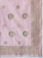 Myshka Women Pink Printed Kurta & Trousers With Dupatta - Distacart