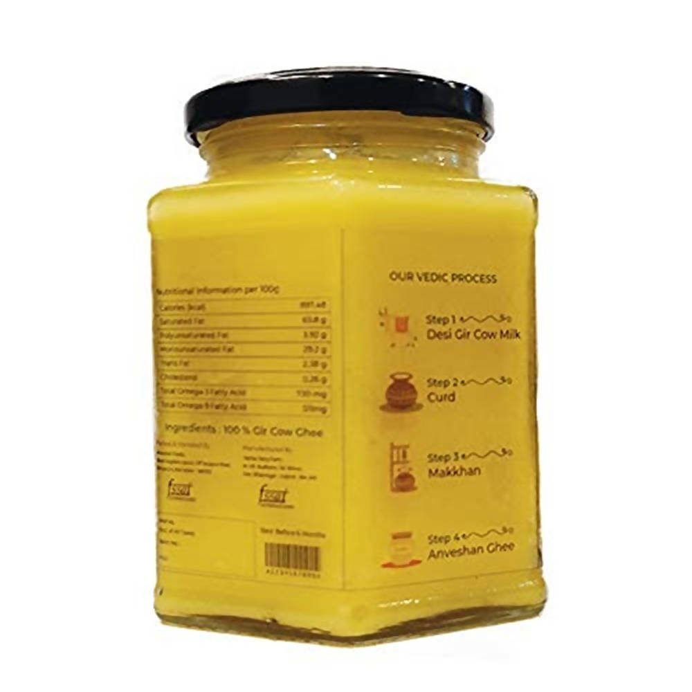 Anveshan Gir Cow Ghee | Vedic Bilona Method Ghee | Organic Ghee From Desi Cow Milk