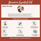 Organicos Geranium Essential Oil
