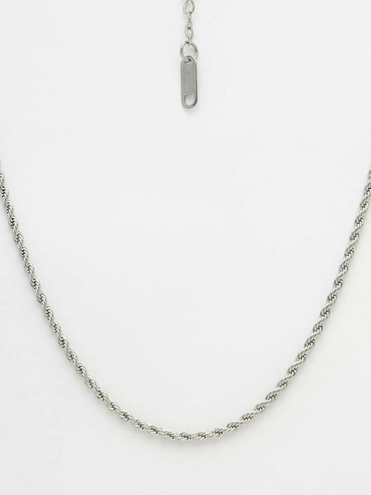 NVR Women German Silver Oxidised Chain - Distacart