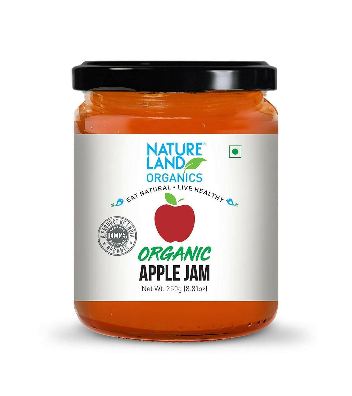 Nature Land Organics Apple Jam