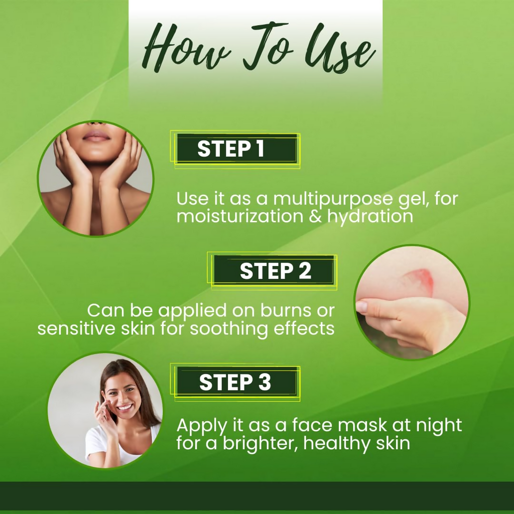Veda Harvest Aloe Vera Gel Moisturizer For Oily Skin
