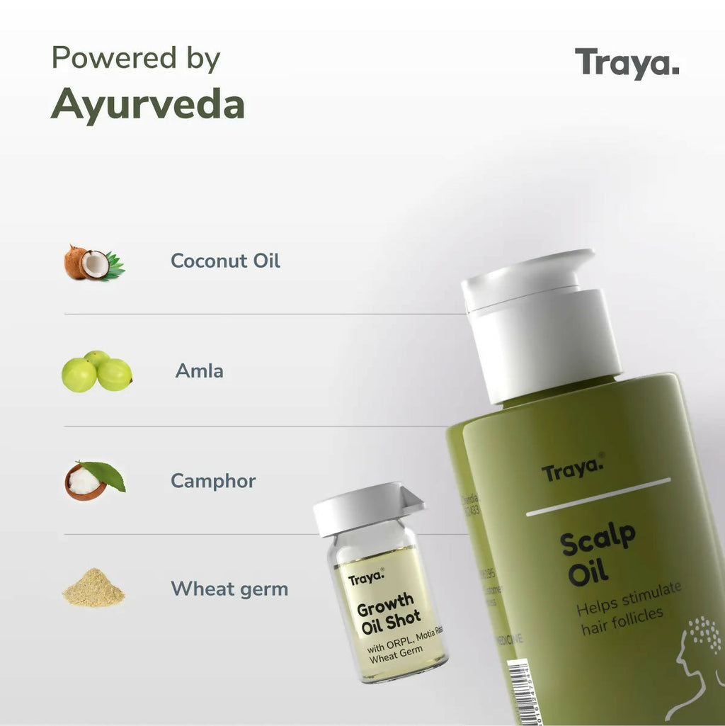 Traya Scalp Oil with Growth Oil Shot - Distacart