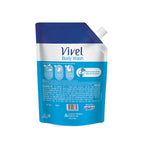 Vivel Cooling Body Wash Mint & Cucumber Moisturizing Shower Gel Supersaver Refill Pouch