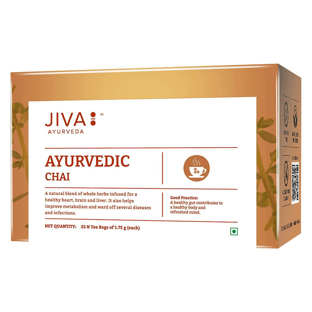 Jiva Ayurveda Ayurvedic Chai - Distacart