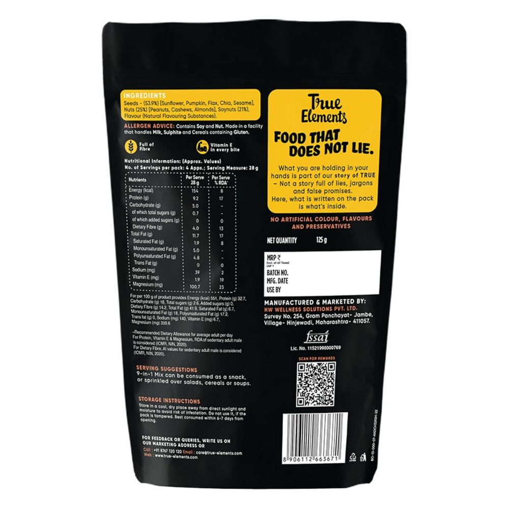 True Elements 9 in 1 Snack Mix - Distacart