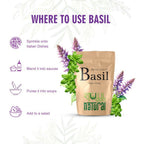 Shuddh Natural Premium Freeze Dried Culinary Turkish Basil - Distacart