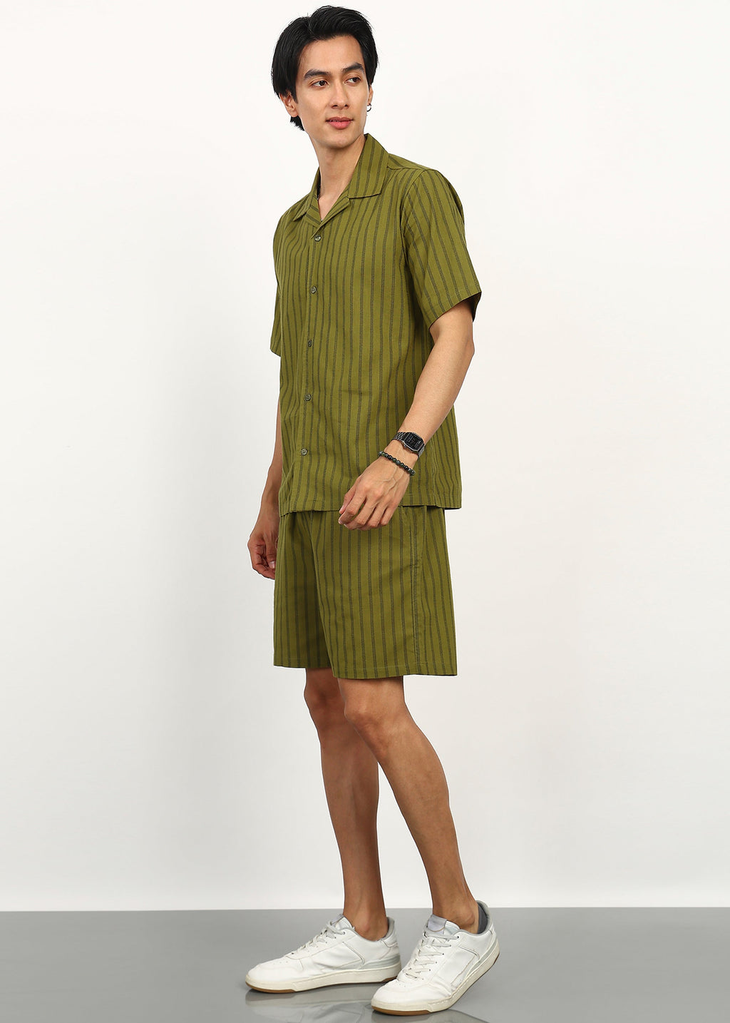Fabmade Olive Breeze Co-Ord Set