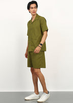 Fabmade Olive Breeze Co-Ord Set
