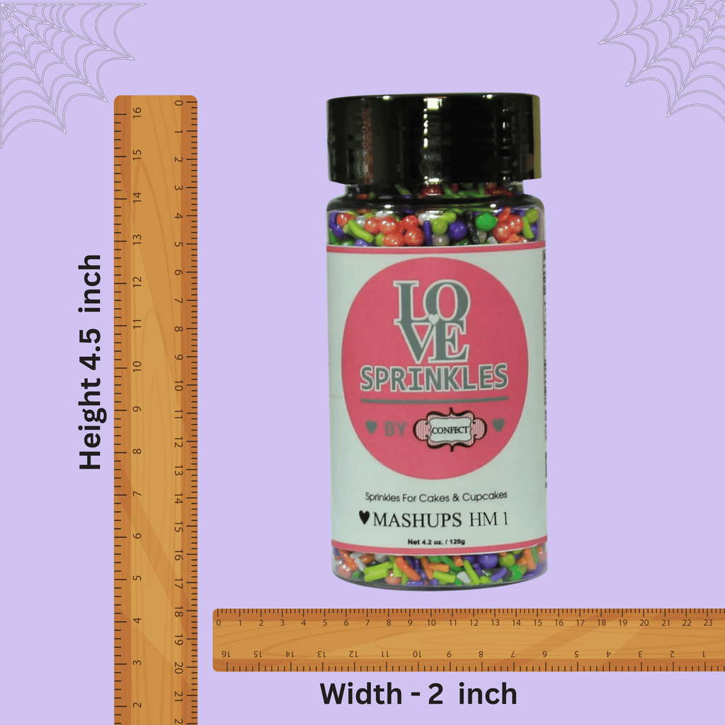 halloween sprinkles mashup hm 2 120 gms