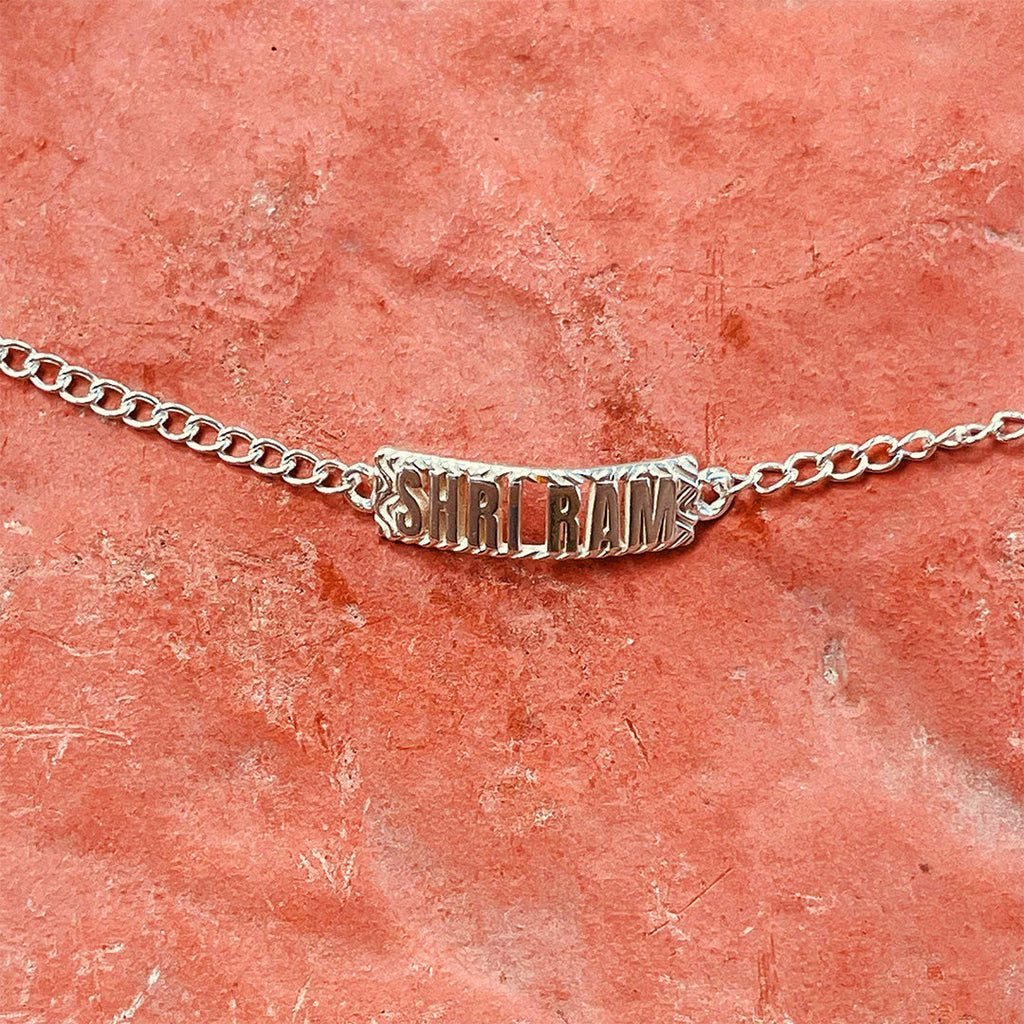 trueBrowns 925 Sterling Silver Shri Ram Silver Chain Rakhi - Distacart