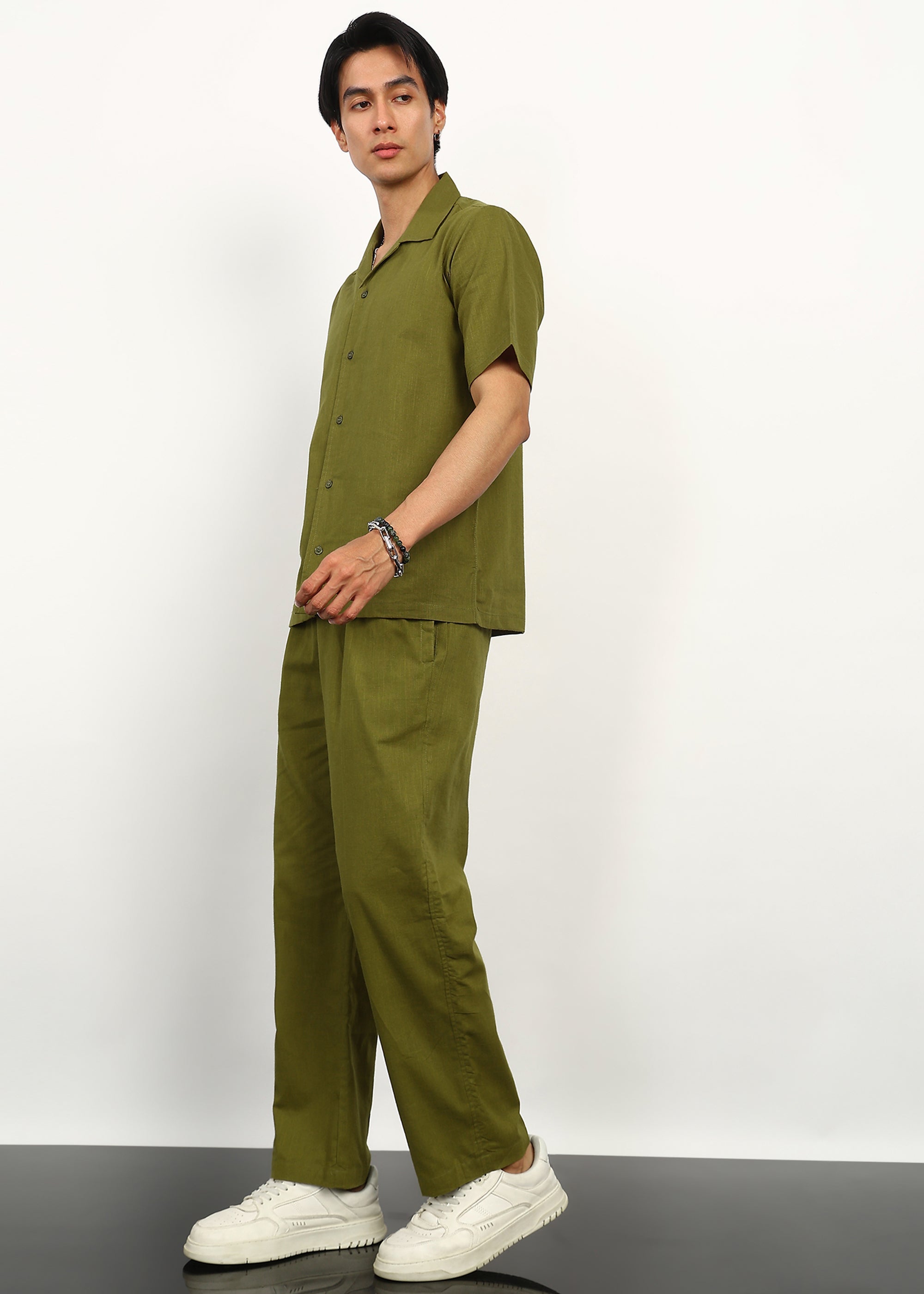 Fabmade Olive Still Co-Ord Set