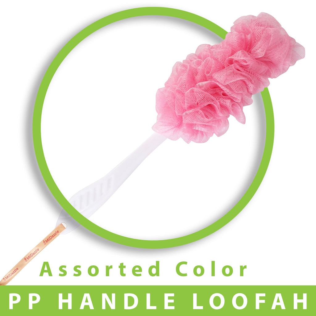 MiDazzle Handle Loofah MINL6004 - Distacart