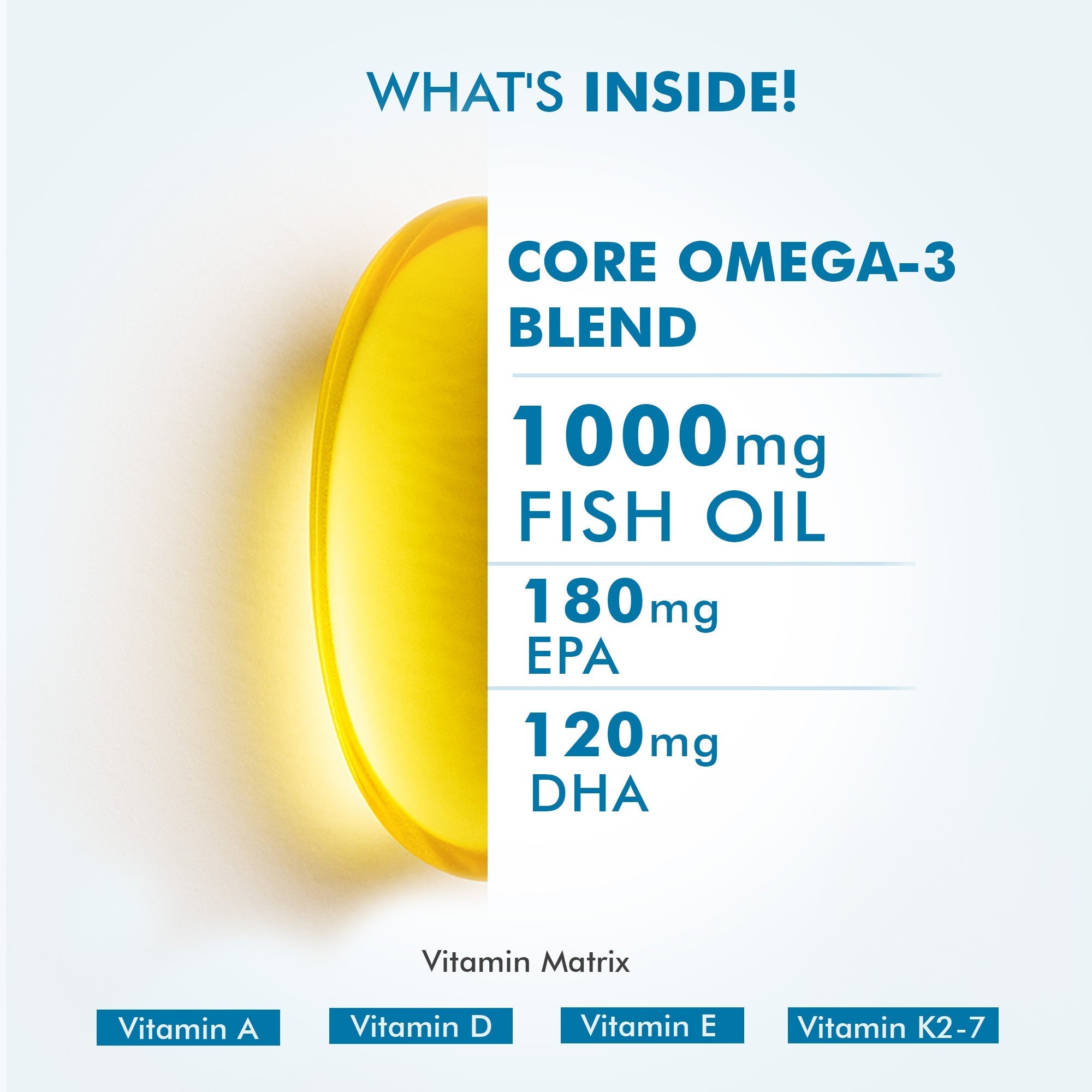 Dr Morpen Omega-3 1000Mg Deep Sea Fish Oil Softgel Capsules