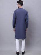 Even Apparels Grey Sherwani Kurta With Asymetrical Cut - Distacart