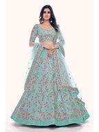 Myra Firozi Soft Net Embroidered Designer Lehenga Choli