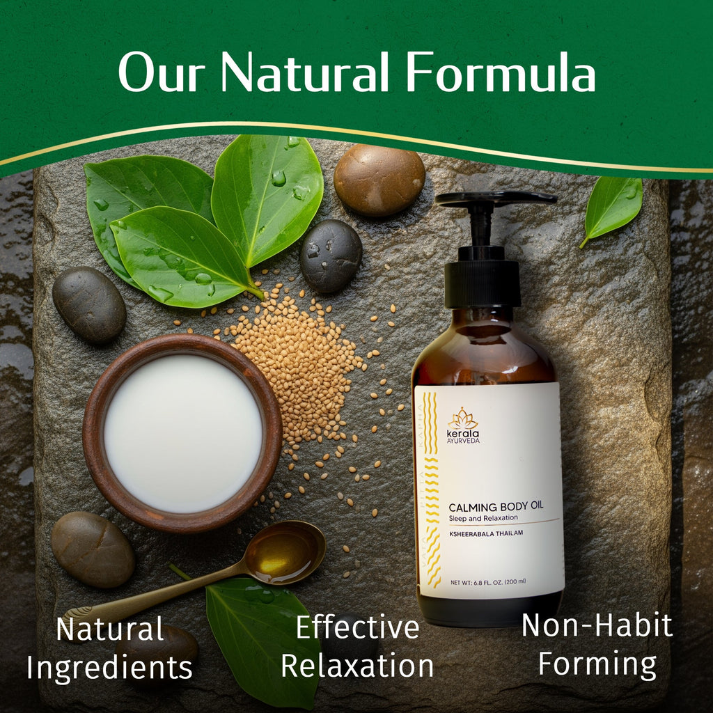Kerala Ayurveda USA Calming Body Oil - Ksheerabala Thailam