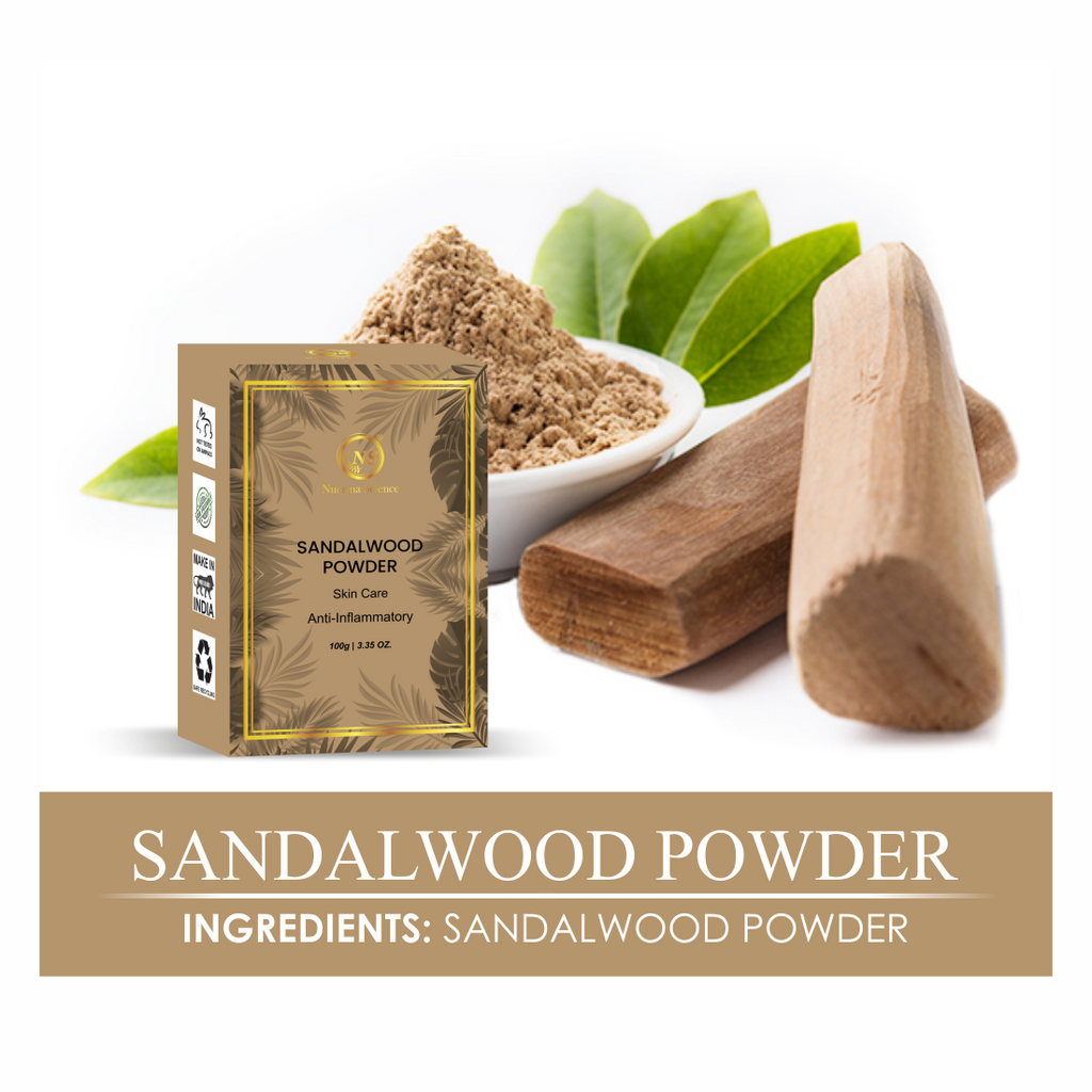 Nuerma Science Sandalwood(Chandan)  Powder for De Tan, Glowing skin & Ageing Marks