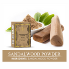 Nuerma Science Sandalwood(Chandan)  Powder for De Tan, Glowing skin & Ageing Marks