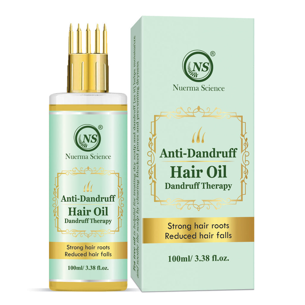 Nuerma Science Anti-Dandruff Oil | Rejuvenate Your Scalp, Rediscover Confidence